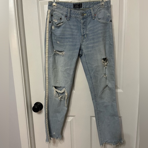 Abercrombie & Fitch Ames slim boyfriend jeans 25 - Picture 4 of 8